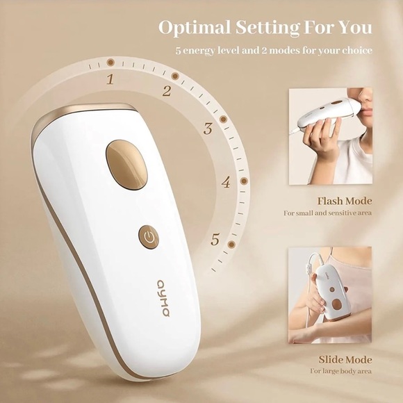 IPL Hair Removal For Women & Men at home Safe Permanent Hair Removal Device - Picture 4 of 7